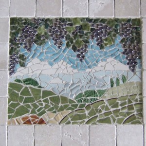 Hillside mosaic